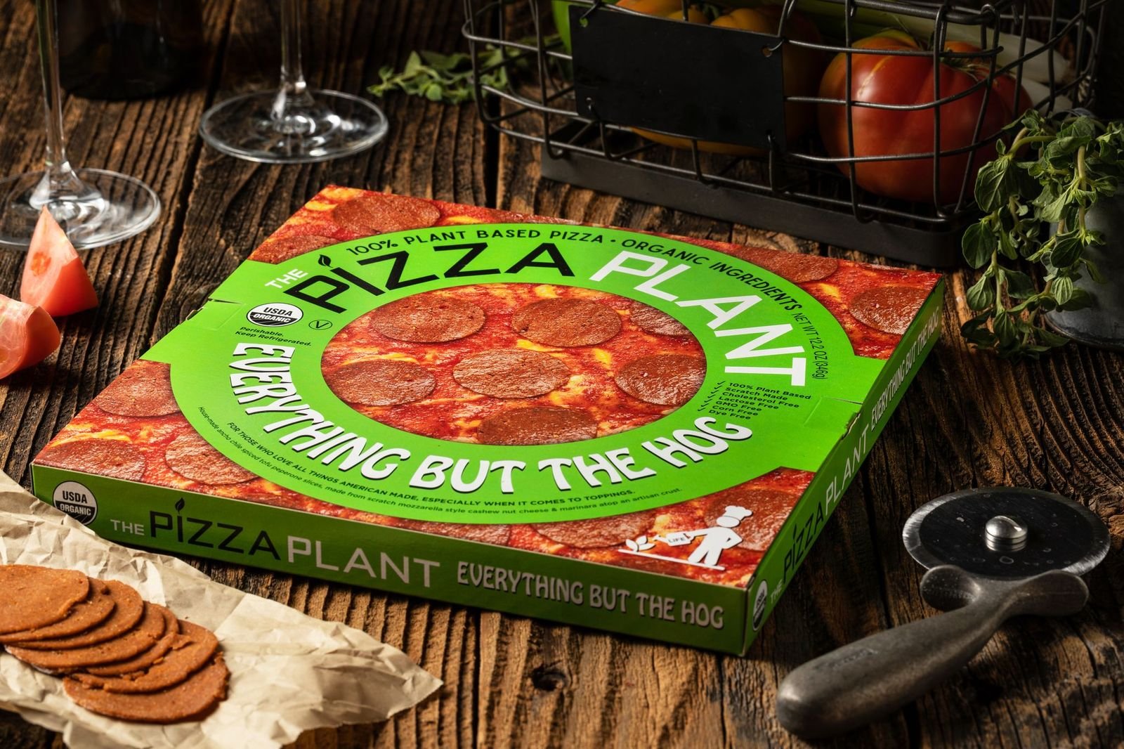 Everything But the Hog Plant-Based Pizza